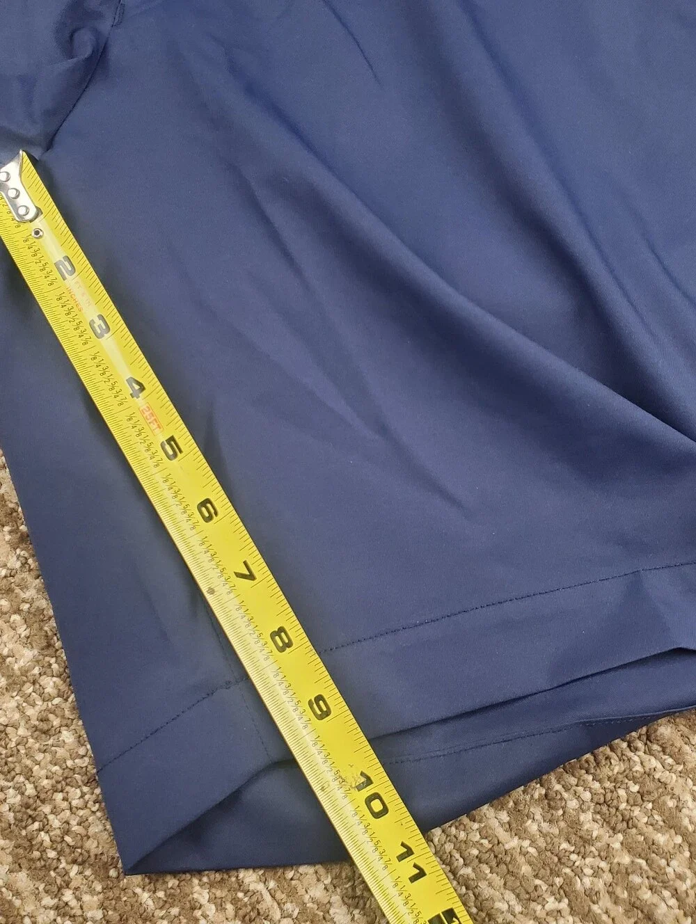 RLX Ralph Lauren Golf Shorts Blue Performance Stretch Size 36 Chino